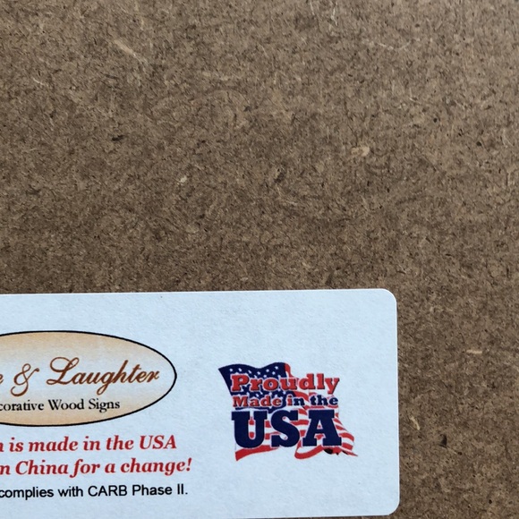 LOVE & LAUGHTER Long Coat Chihuahua Wooden Plaque Wall Decor - Picture 3 of 5